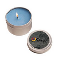 2 Oz. Ocean Mist Round Tin Soy Candle